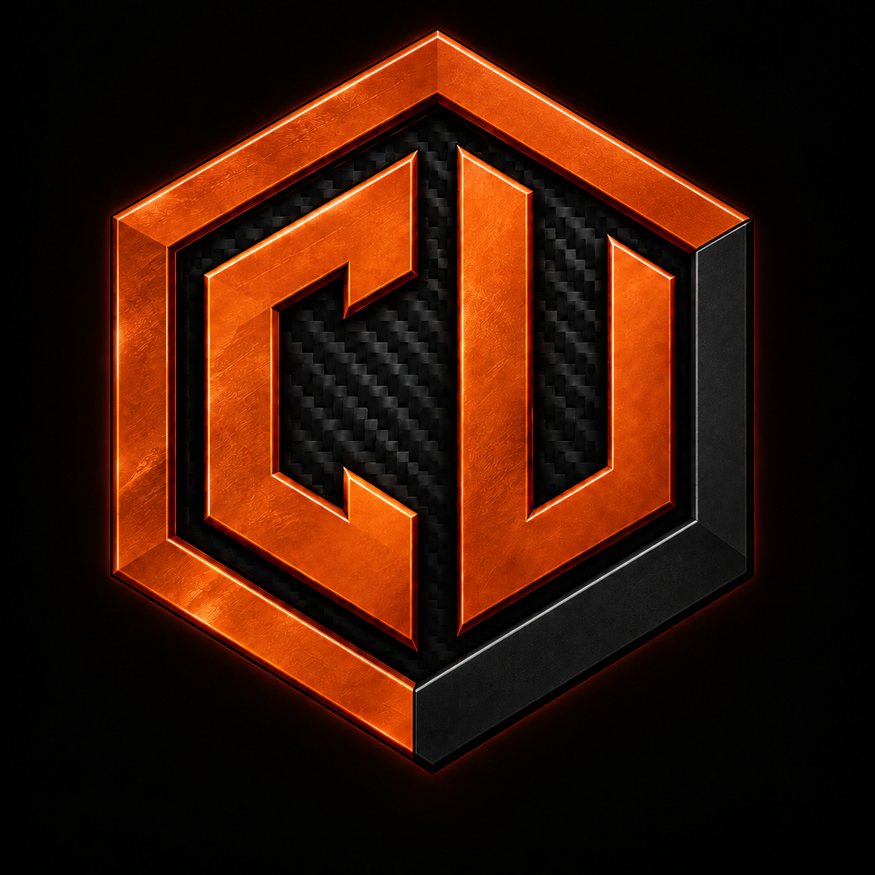 Cosplay Utility orange CU logo