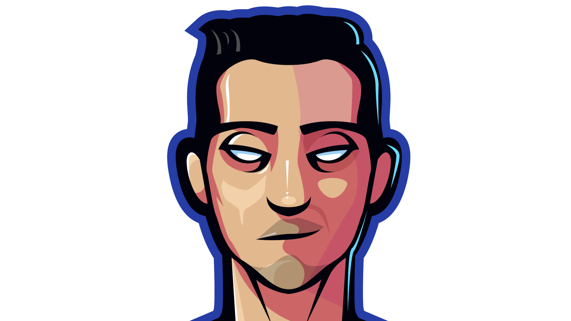 Illustrated Sleep Deprived Dad logo